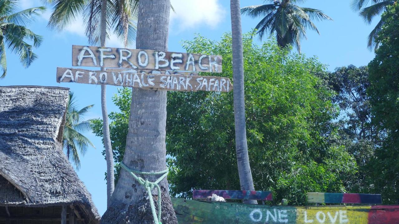 Afro Whale Shark Safari Bed & Breakfast Kilindoni Exterior photo